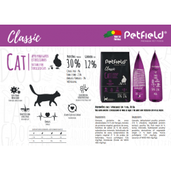 Ração Gato Adulto Petfield Classic 10kg