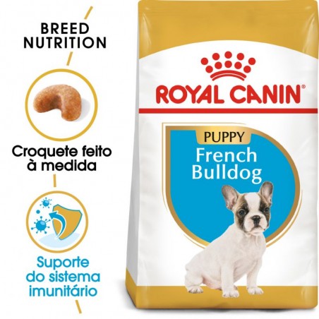 Ração cachorro ROYAL CANIN French Bulldog Junior 10 kg