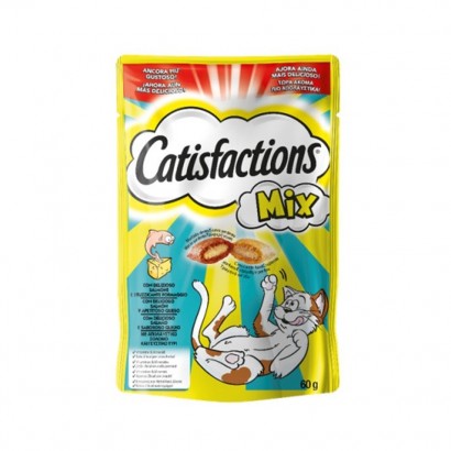 Snack gato Catisfaction Salmão/Queijo