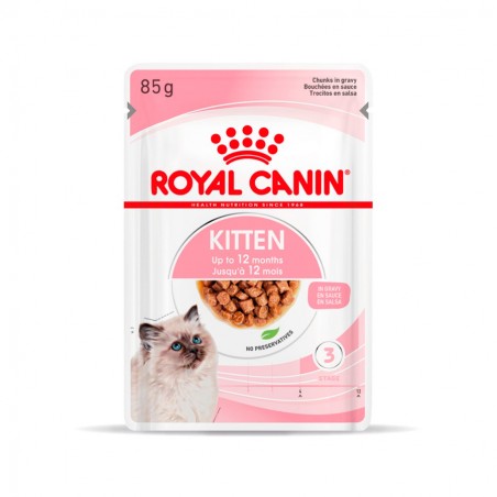 Alimentação húmida kitten ROYAL CANIN - Gravy 85 gr